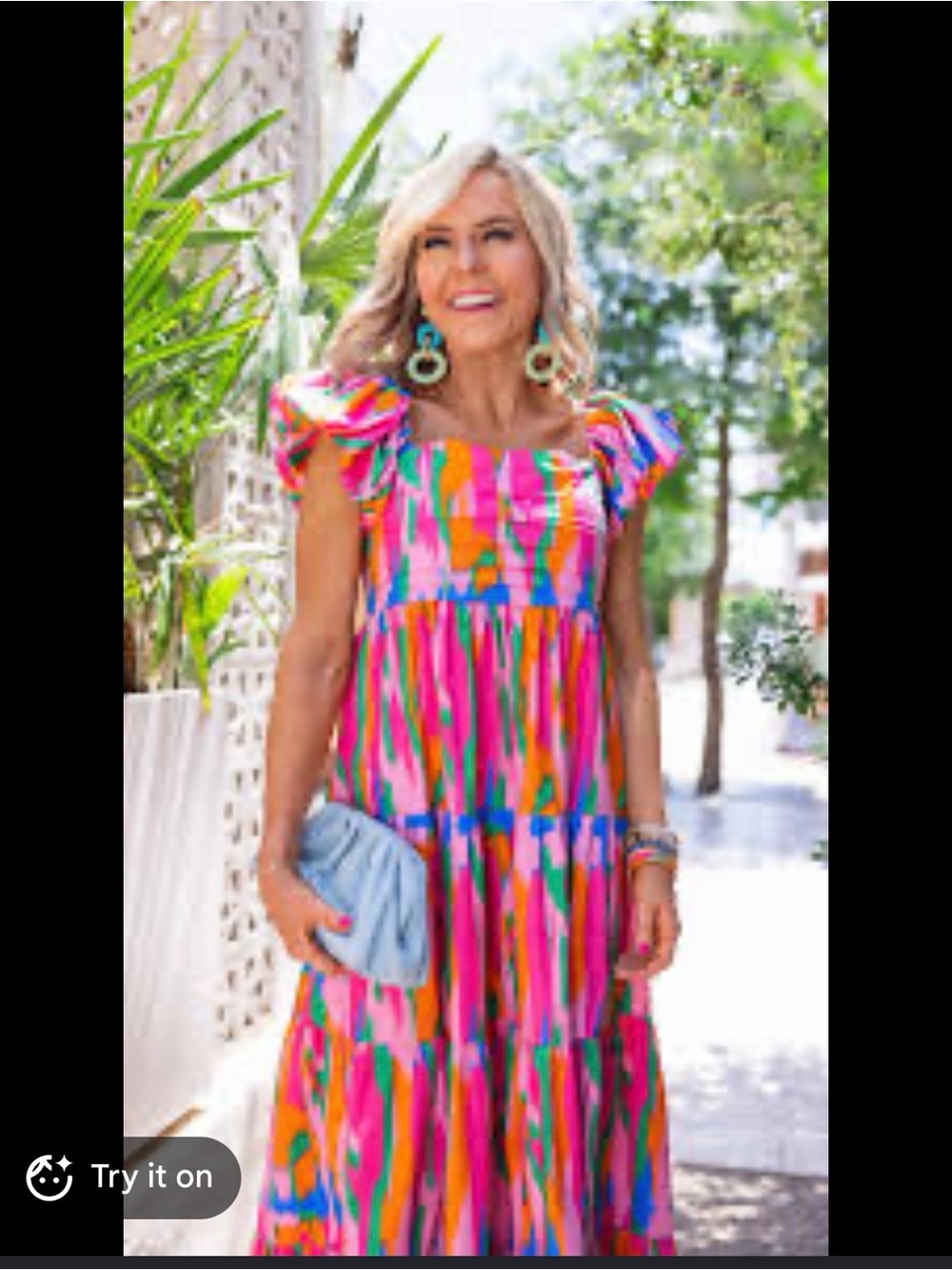 Vibrant Multicolor Maxi Dress